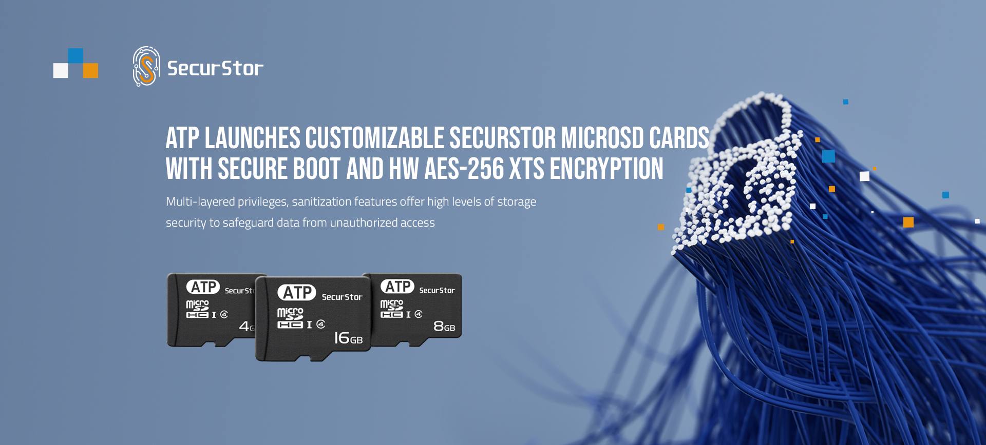 AES encryption microSD cards