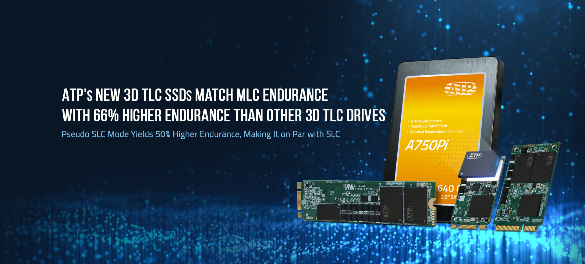 Industrial SSD storage & DRAM memory solutions | ATP Electronics