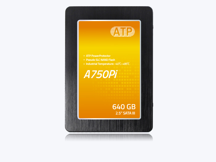 Industrial 2.5 SSD, 8 GB to 2 TB